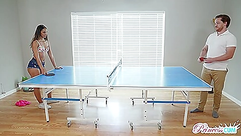 Beautiful girl with huge tits and cum