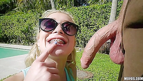 Sexy girlfriend caught by her boyfrie fingering