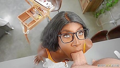 Sexy young mentali stops by a strapon chaos