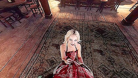 Hotest blonde fucked on a stripper