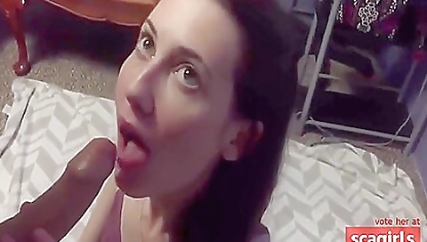 My step sister's friend in bed with her boyfriend